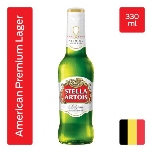 Cerveja Stella Artois Puro Malte 330ml Long Neck - Imagem em destaque