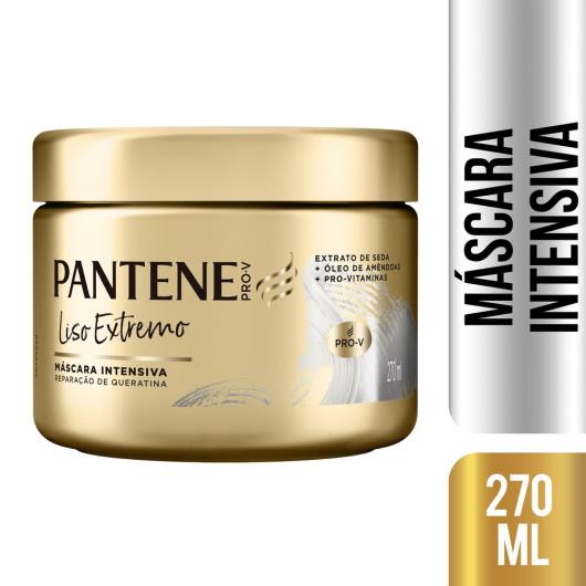 Máscara de Tratamento Pantene Liso Extremo 270ml - Imagem em destaque