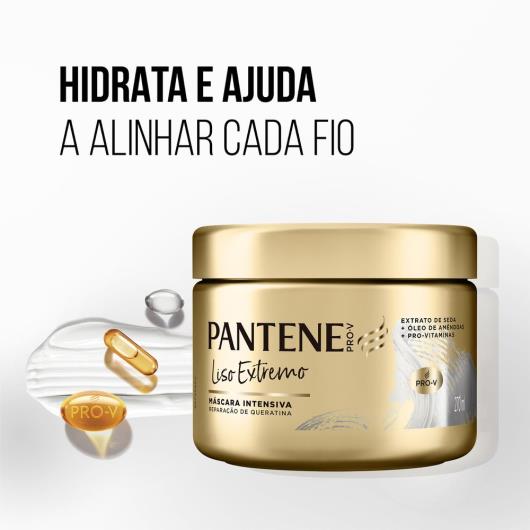 Máscara de Tratamento Pantene Liso Extremo 270ml - Imagem em destaque