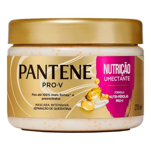Máscara capilar tratamento nutrição umectante Pantene 270ml - Imagem em destaque