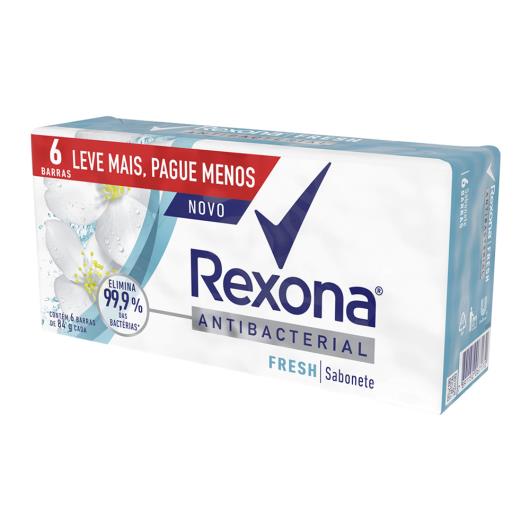 Sabonete Antibacterial Rexona Fresh 84g pack Com 6 Uni - Imagem em destaque