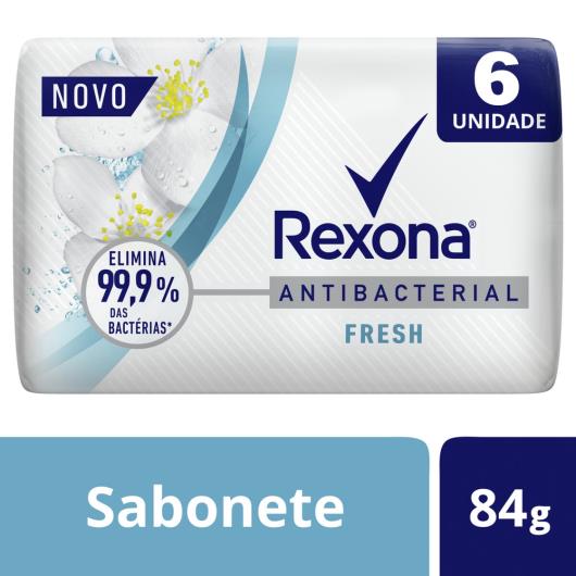 Sabonete Antibacterial Rexona Fresh 84g pack Com 6 Uni - Imagem em destaque
