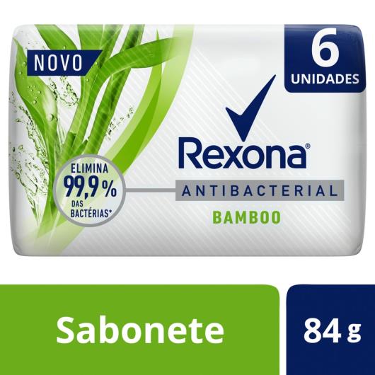 Sabonete em Barra Rexona Antibacteriano Bamboo Elimina 99% das bactérias 84g 6 Unidades - Imagem em destaque