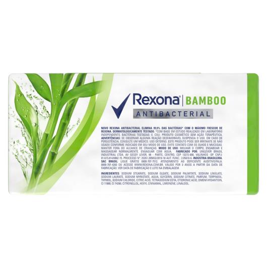 Sabonete em Barra Rexona Antibacteriano Bamboo Elimina 99% das bactérias 84g 6 Unidades - Imagem em destaque