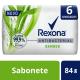 Sabonete em Barra Rexona Antibacteriano Bamboo Elimina 99% das bactérias 84g 6 Unidades - Imagem 7891150067165_0.jpg em miniatúra