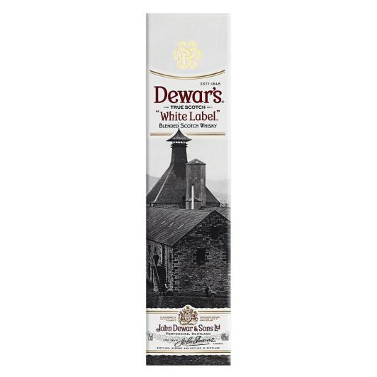 Whisky Escocês Blended White Label Dewar's Garrafa 750ml - Imagem em destaque