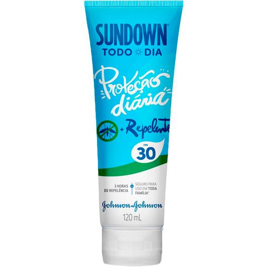 Protetor solar diário + repelente FPS30 Sundown 120ml - Imagem em destaque