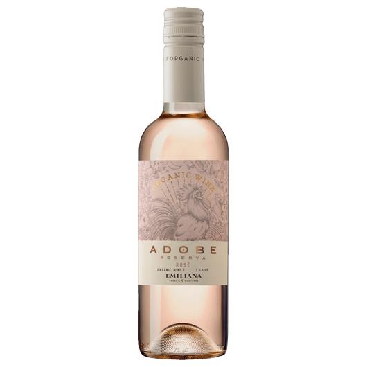 Vinho Chileno Rosé Emiliana Organic Vineyards Adobe Reserva 750ml - Imagem em destaque