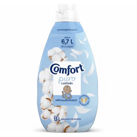 Amaciante concentrado puro cuidado Comfort 1,5 Litros - Imagem em destaque