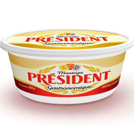 Manteiga sem sal Gastronomique Président 200g - Imagem em destaque