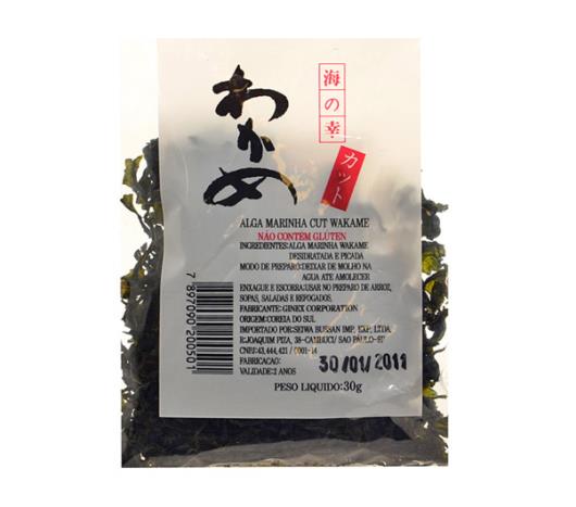 Algas marinha Cut Wakame 30g - Imagem em destaque