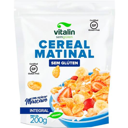 Cereal Matinal sem glúten tradicional integral Vitalin 200g - Imagem em destaque