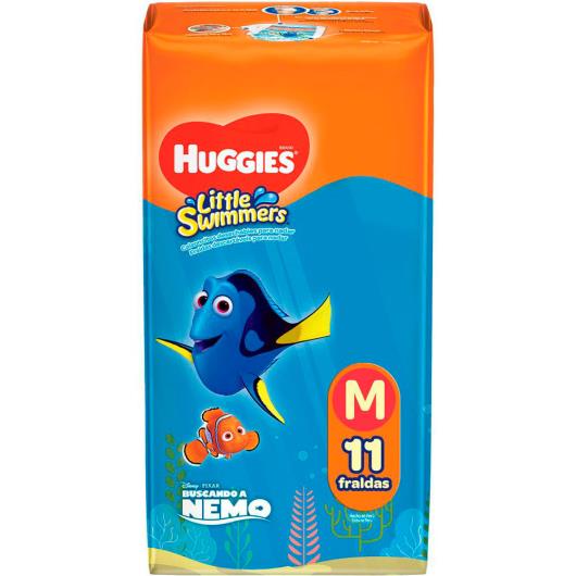 Fralda descartável Little Swimmers MM Huggies - 11 unidades - Imagem em destaque