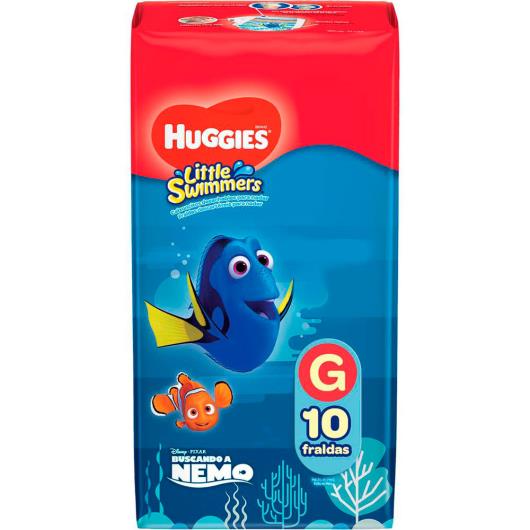 Fralda Huggies Little Swimmers G - 10 Fraldas - Imagem em destaque