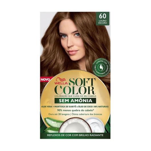 Tinta de Cabelo Soft Color Louro Escuro 60 - Imagem em destaque