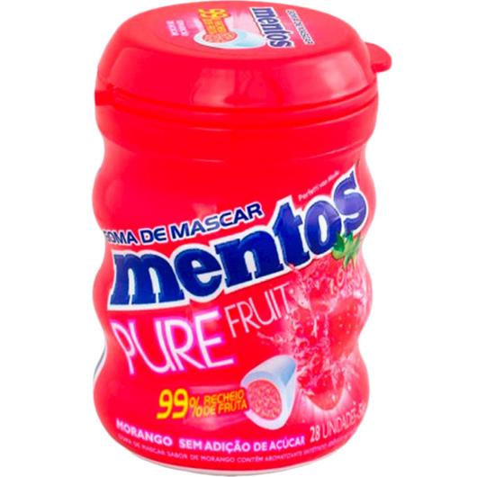 Goma de mascar morango Pure Fresh Mentos 56g - Imagem em destaque