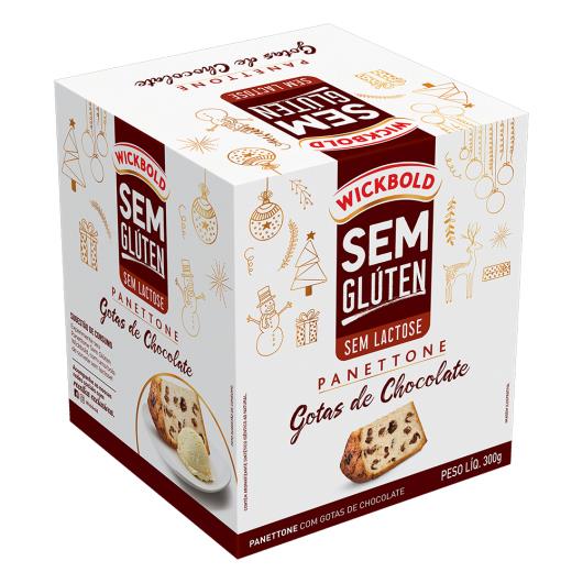 Panettone sem glúten gotas de chocolate Wickbold 300g - Imagem em destaque