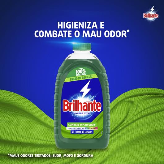 Sabão Liquido Brilhante Higiene Total 3L - Imagem em destaque