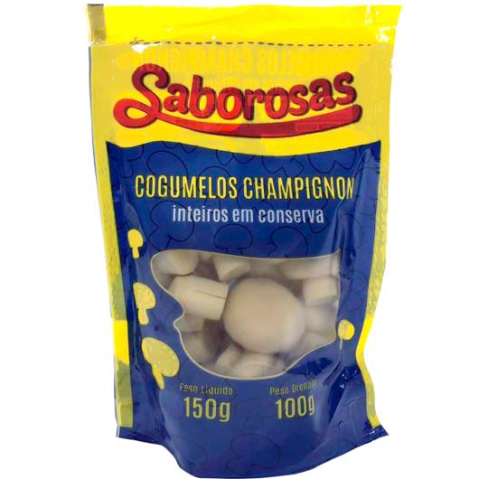 Cogumelo em conserva champignon Saborosas 100g - Imagem em destaque
