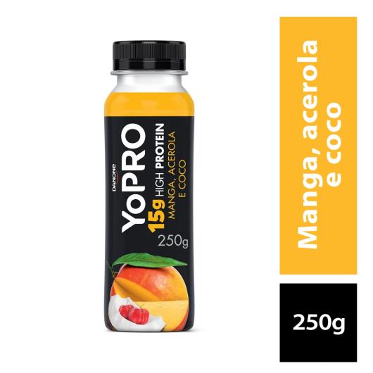 YoPRO Smoothie Manga Acerola e Coco 15g de proteínas 250g - Imagem em destaque