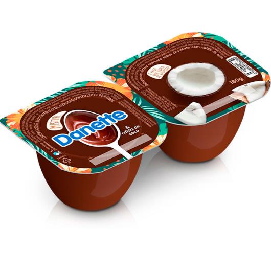 Sobremesa Láctea chocolate com coco Danette 180g - Imagem em destaque
