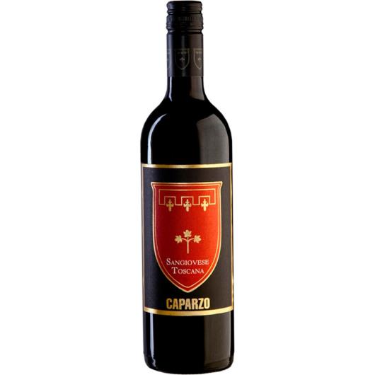 Vinho italiano tinto Sangiovese Caparzo Toscana 750ml - Imagem em destaque