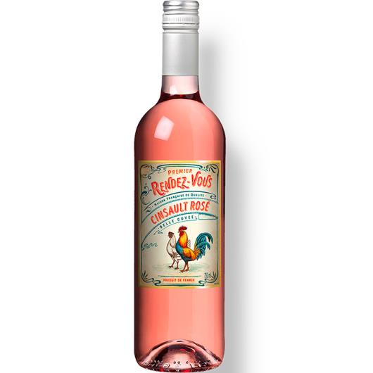 Vinho francês rosé Cinsault Rendez Vous 750ml - Imagem em destaque