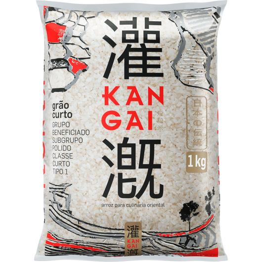 Arroz grão curto tipo 1 Kangai 1kg - Imagem em destaque