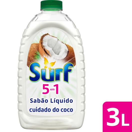 Sabão Líquido Surf 5 em 1 Cuidado do Coco 3 LT - Imagem em destaque
