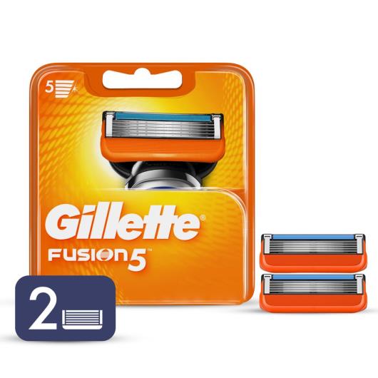 Carga Para Aparelho De Barbear Gillette Fusion5 2 unidades - Imagem em destaque