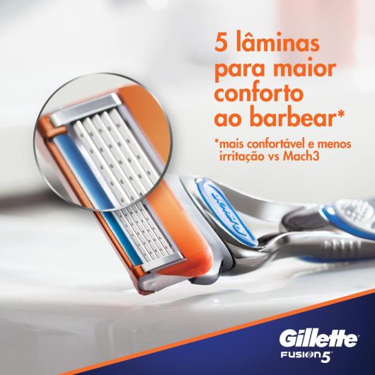 Carga Para Aparelho De Barbear Gillette Fusion5 2 unidades - Imagem em destaque