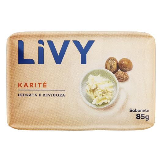 Sabonete em Barra Karité Livy 85g - Imagem em destaque