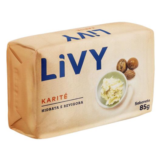 Sabonete em Barra Karité Livy 85g - Imagem em destaque