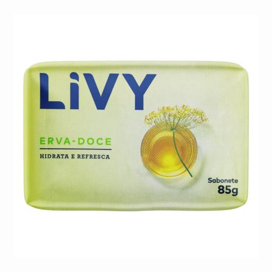 Sabonete Barra Erva-Doce Livy Envoltório 85g - Imagem em destaque