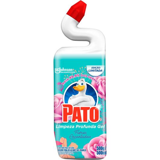 Desinfetante sanitário limpeza profunda flores encantadas Pato 500ml - Imagem em destaque