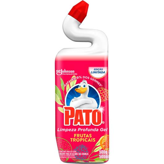 Desinfetante sanitário limpeza profunda frutas tropicais Pato 500ml - Imagem em destaque