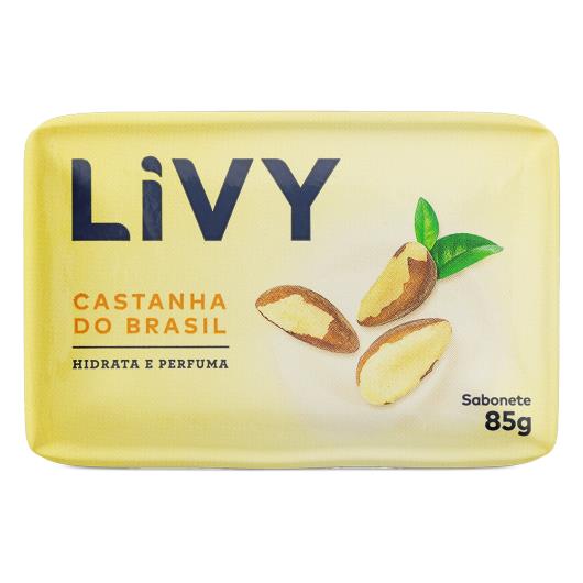 Sabonete em Barra Castanha-do-Brasil Livy 85g - Imagem em destaque