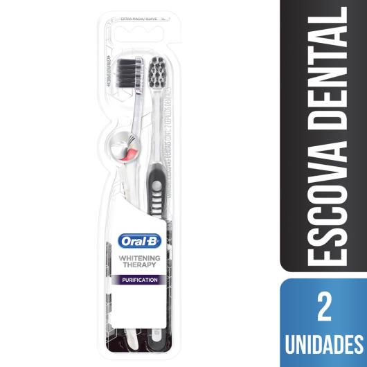 Escova dental whitening therapy purificacion Oral-B unidade - Imagem em destaque