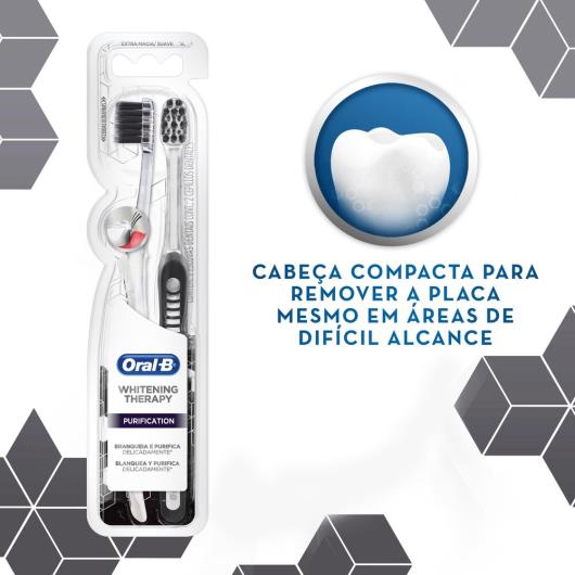 Escova dental whitening therapy purificacion Oral-B unidade - Imagem em destaque