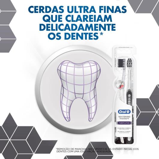 Escova dental whitening therapy purificacion Oral-B unidade - Imagem em destaque