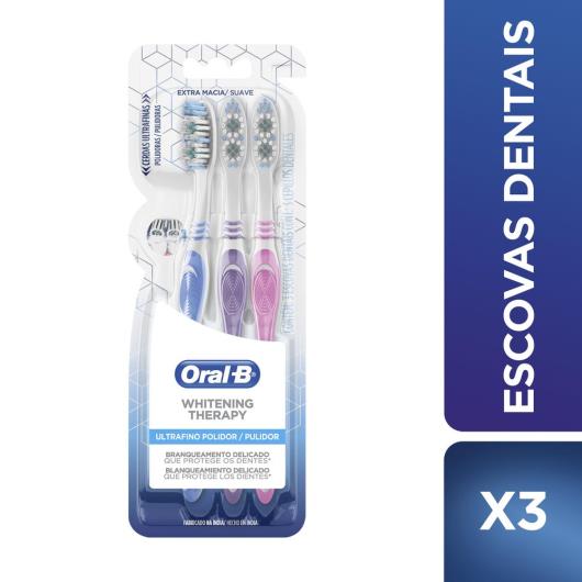 Escova dental whitening therapy Oral-B unidade - Imagem em destaque