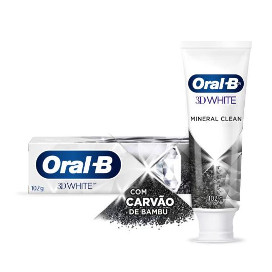 Creme dental 3D white mineral clean Oral-B 102g - Imagem em destaque