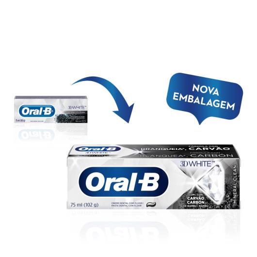 Creme dental 3D white mineral clean Oral-B 102g - Imagem em destaque