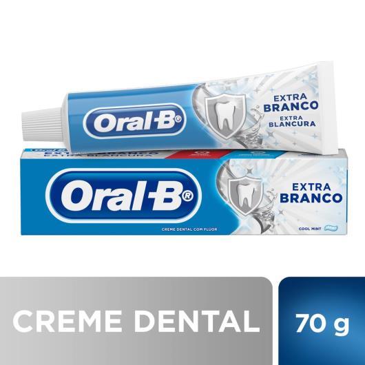 Creme dental extra branco Oral-B 70g - Imagem em destaque