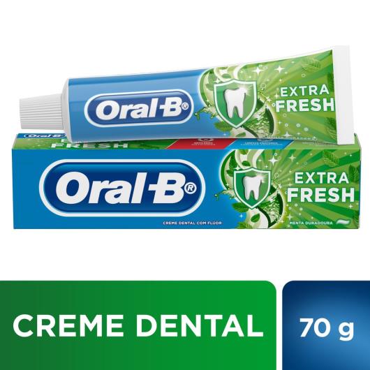 Creme dental extra fresh Oral-B 70g - Imagem em destaque