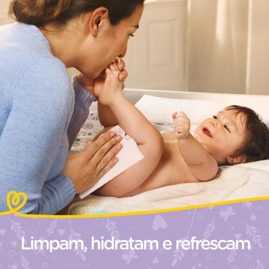 Lenço umedecido lavanda Pampers 48 unidades - Imagem em destaque