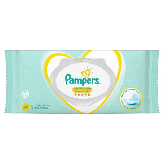 Lenço umedecido recém nascido Pampers unidade - Imagem em destaque