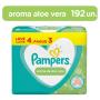 Lenço umedecido aloe vera Pampers Leve 4 Pague 3 - 192 unidades