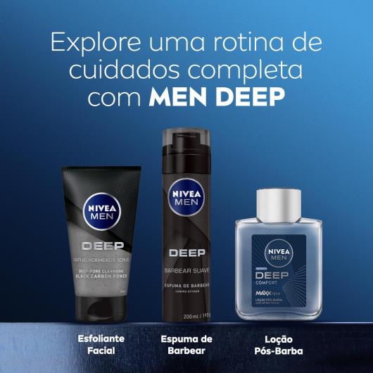 NIVEA MEN Antitranspirante Aerossol Deep Carvão Ativado MaxxTech 150 ml - Imagem em destaque