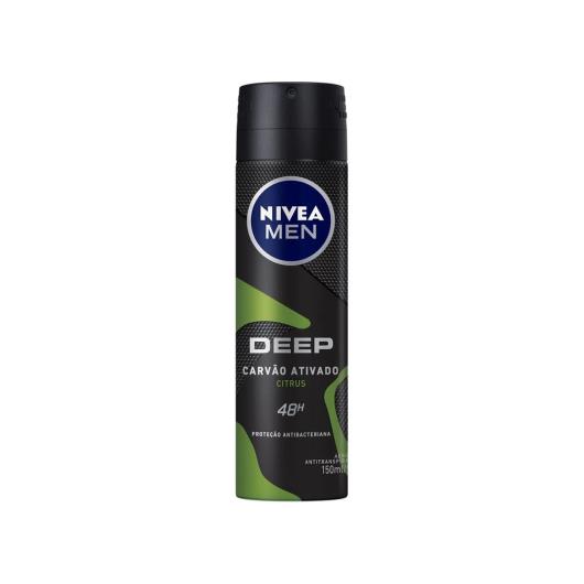 Desodorante aerosol men citrus Deep Nivea 150ml - Imagem em destaque